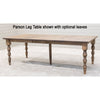 Patterson Turned Leg Cherry Wood Large Extending Dining Table | ASB