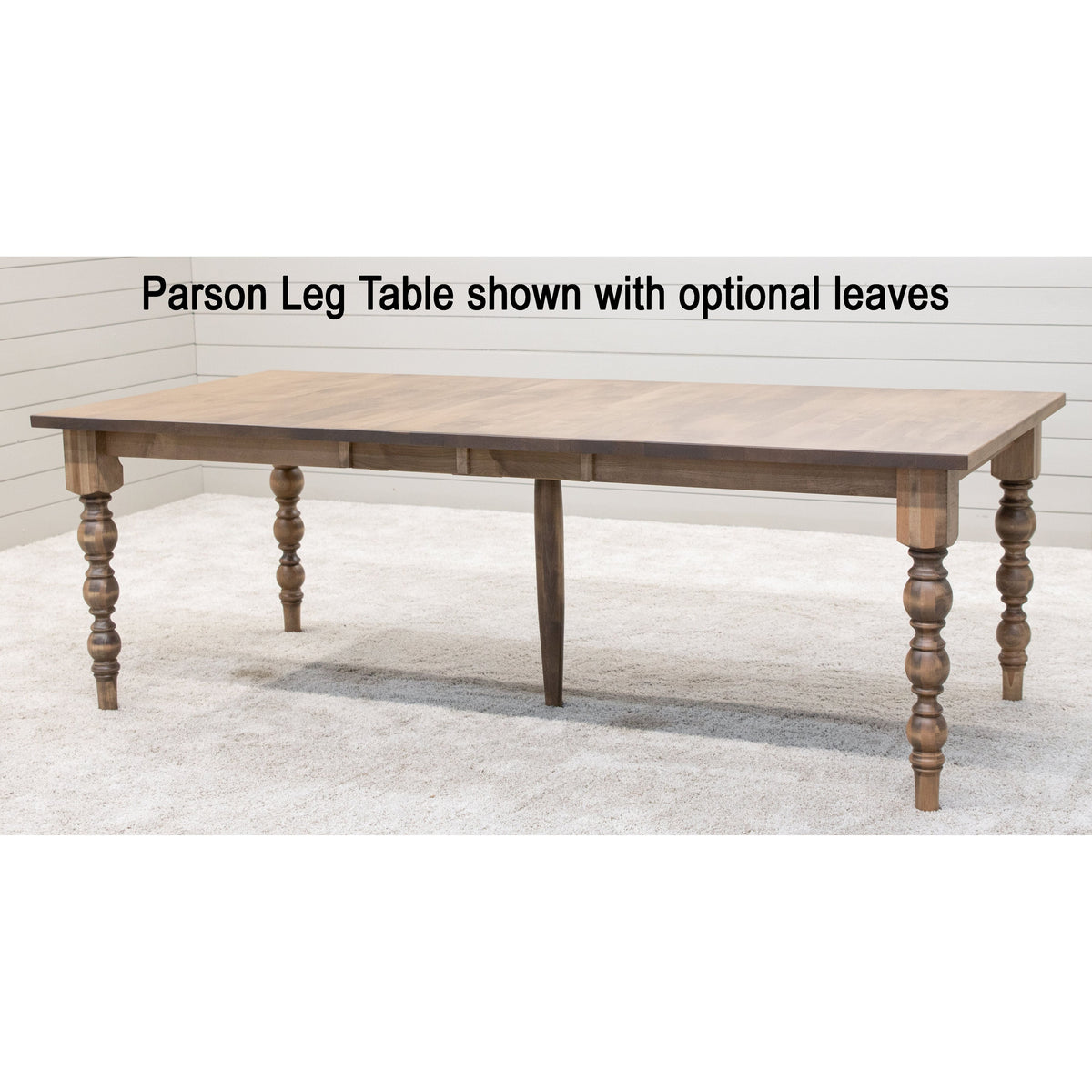 Patterson Turned Leg Cherry Wood Large Extending Dining Table | ASB