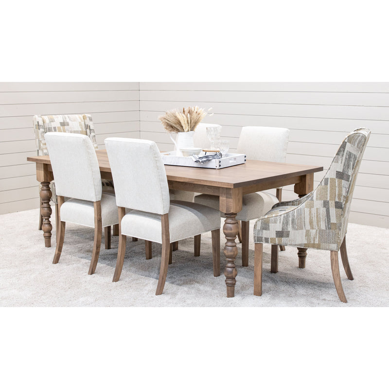 Portals Open Back Upholstered Dining Chair | C22-6