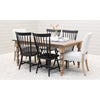 Patterson Turned Leg Maple Wood Large Extending Dining Table | WB