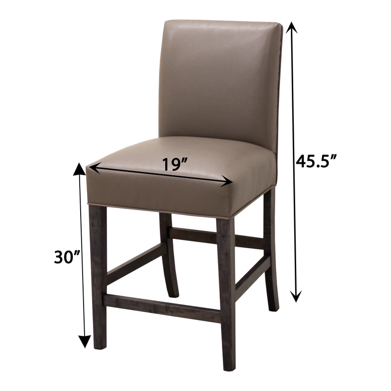 Portal Enclosed Back Upholstered 24" Bar Stool | 22-43
