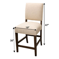 Portal Open Back Upholstered 24" Bar Stool | C28-9