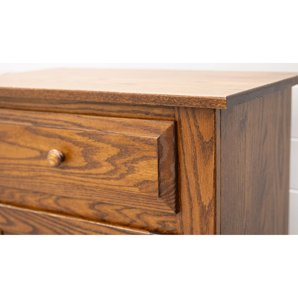 Single Door Oak Wood Pie Safe with Wood Panels | O-MC