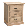 Walnut Creek Amish 3-Drawer Nightstand