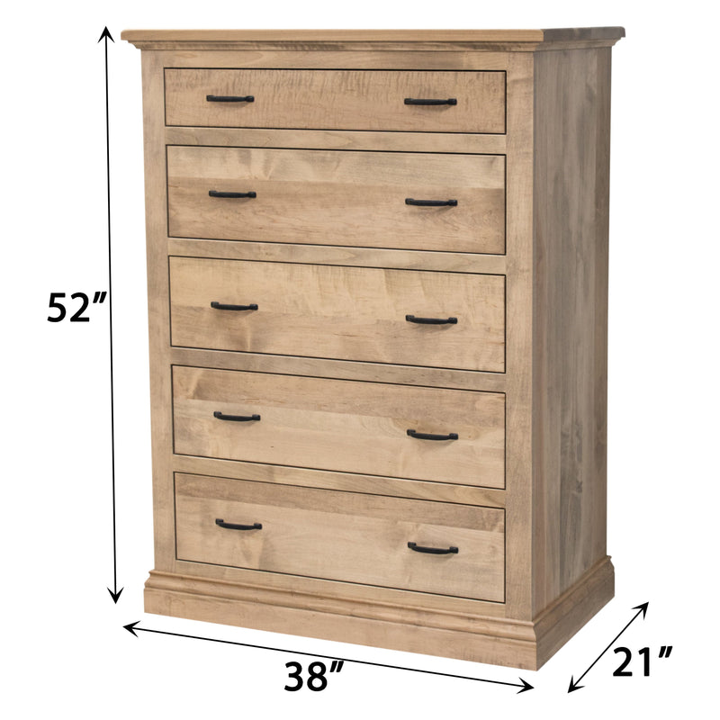 Walnut Creek Amish Chest of Drawers