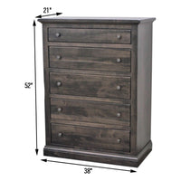 Walnut Creek Amish Chest of Drawers