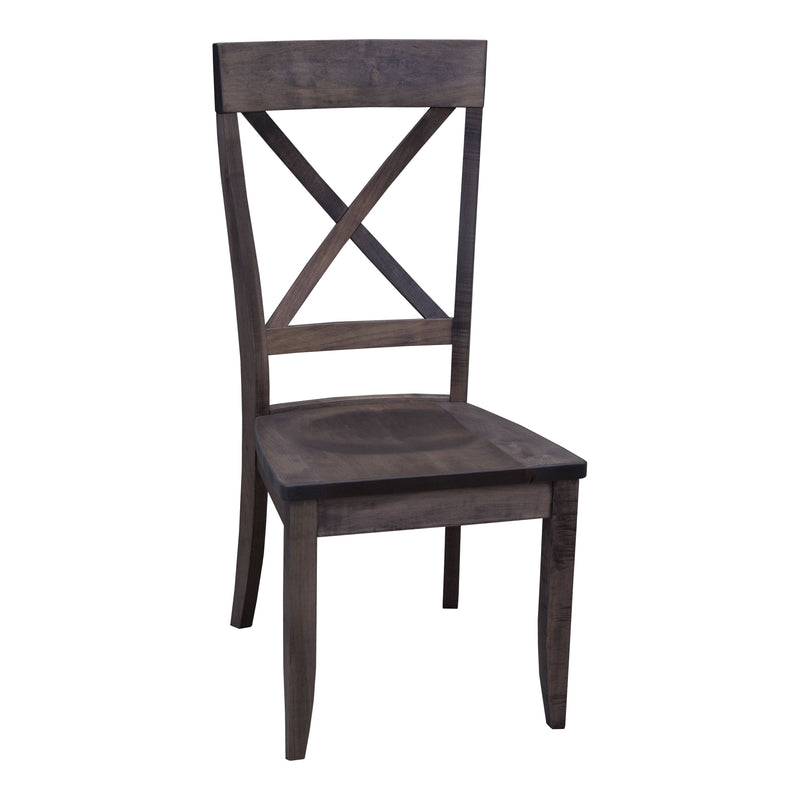 Parish X Back Maple Wood Side Dining Chair | DK