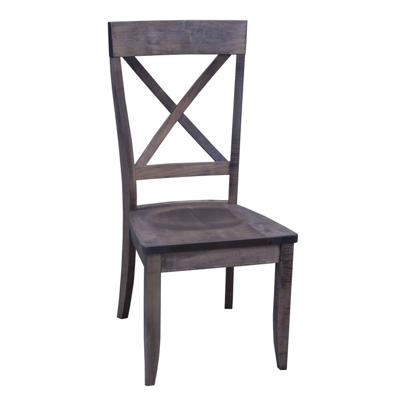 Parish X Back Maple Wood Side Dining Chair | GS