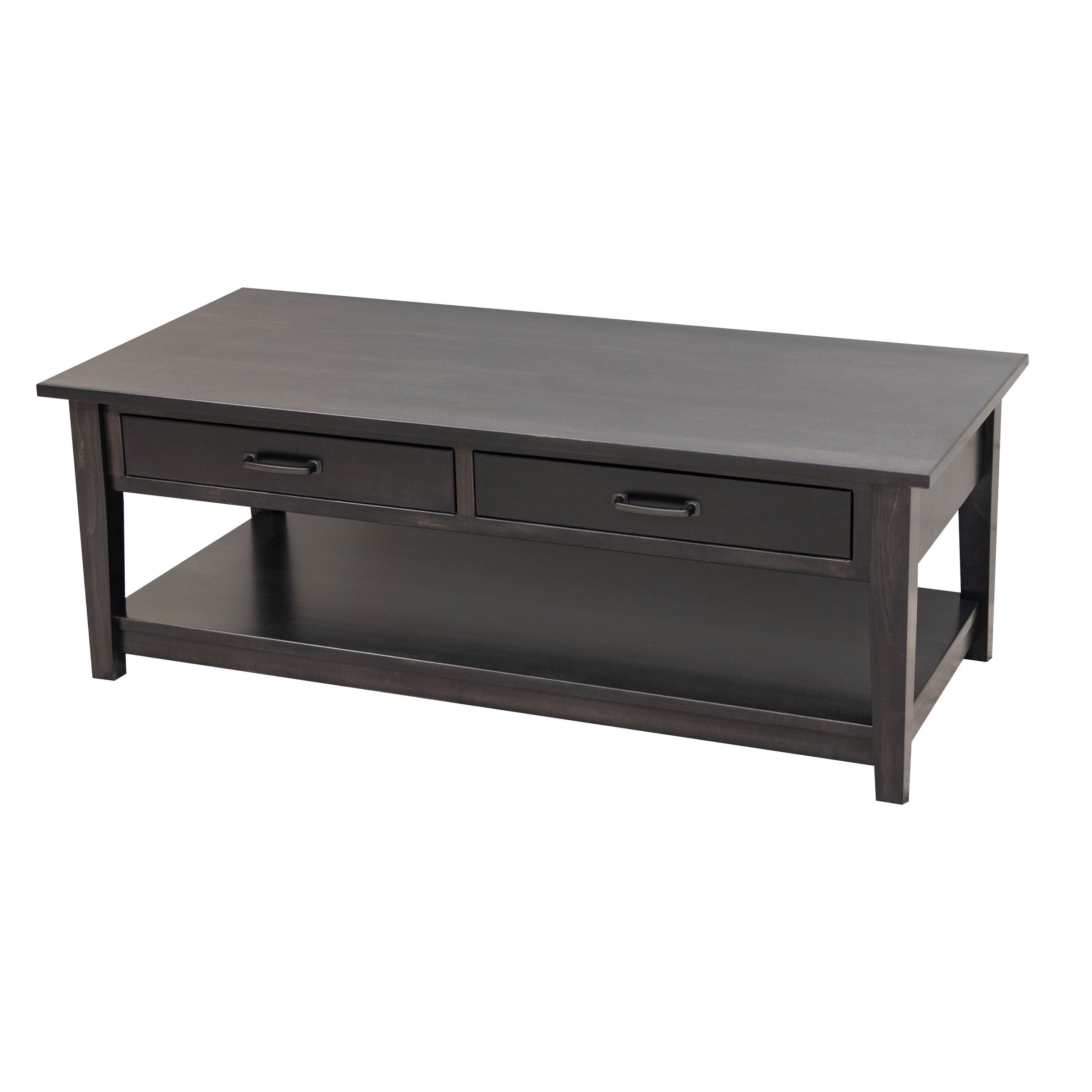 Dover Maple Wood Rectangle Open Coffee Table | DK