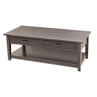 Dover Maple Wood Rectangle Open Coffee Table | GS