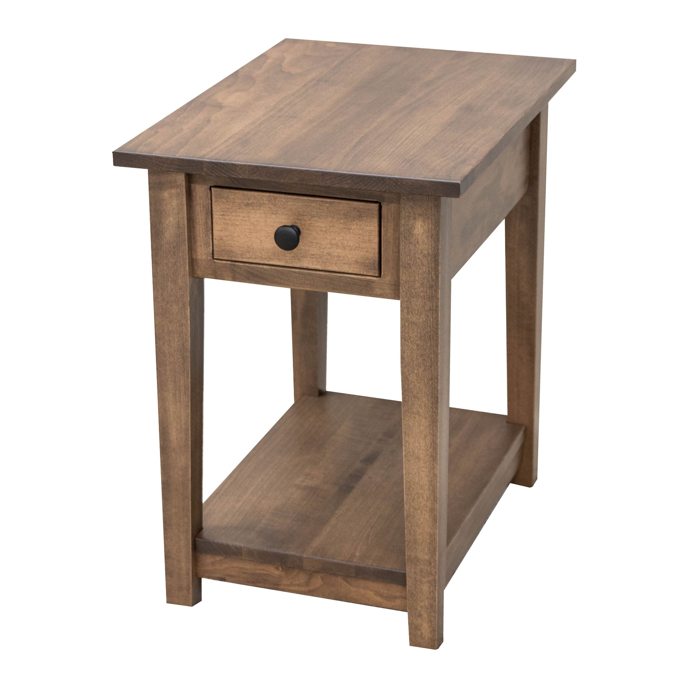 Dover Maple Wood Small Rectangle Open End Table | CO