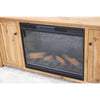 Dover Solid Hickory Wood Bookcase with Doors | WB