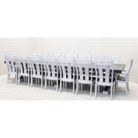 Rockport Large White & Wood Conference Table | M-AV&GS