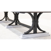 Rockport Large White & Wood Conference Table | M-AV&GS