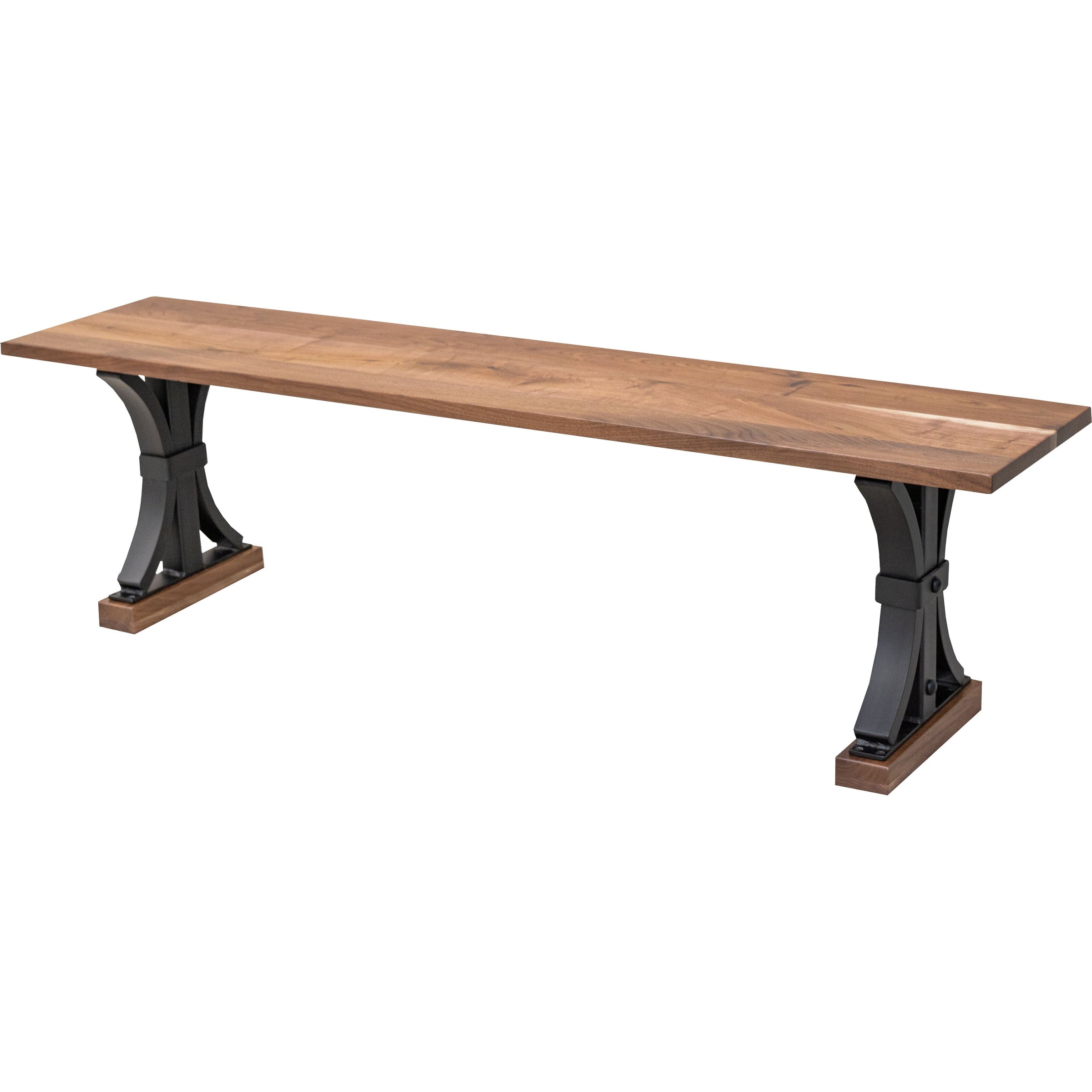 Rockwood Walnut Wood Dining Bench | NAT