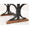 Rockwood Amish Walnut Wood Extending Dining Table | NAT