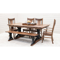 Emerald Walnut Wood Side Dining Chair | NAT