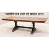Rockwood Hickory Wood Extending Dining Table | WB