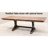 Rockwood Hickory Wood Extending Dining Table | WB