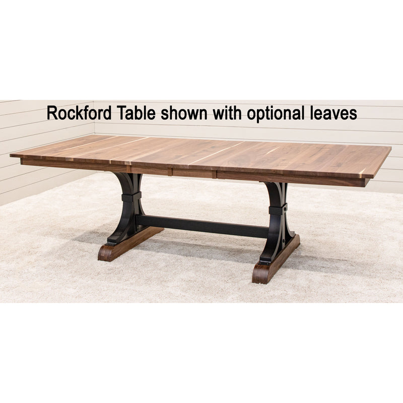 Rockwood Hickory Wood Extending Dining Table | WB