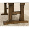 Richwood Hickory Wood Large Extending Amish Trestle Dining Table | CO