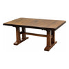 Richwood Quarter Sawn White Oak Wood Extending Dining Table with Built-Down Top | GB