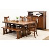 YSF Wine Buffet with Hutch Topper in Quarter Sawn White Oak Wood | GB