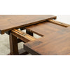 Richwood Quarter Sawn White Oak Wood Extending Dining Table with Built-Down Top | GB
