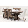 Richwood Maple Wood Large Extending Amish Trestle Dining Table | CO