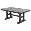 Richwood Hickory Wood Large Extending Amish Trestle Dining Table | GS