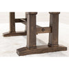 Richwood Maple Wood Large Extending Amish Trestle Dining Table | CO