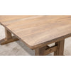 Richwood Hickory Wood Large Extending Amish Trestle Dining Table | WB