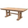 Richwood Maple Wood Large Extending Amish Trestle Dining Table | WB