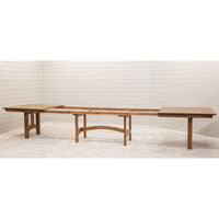 South Gate Extra Large Oak Wood Dining Table | HC