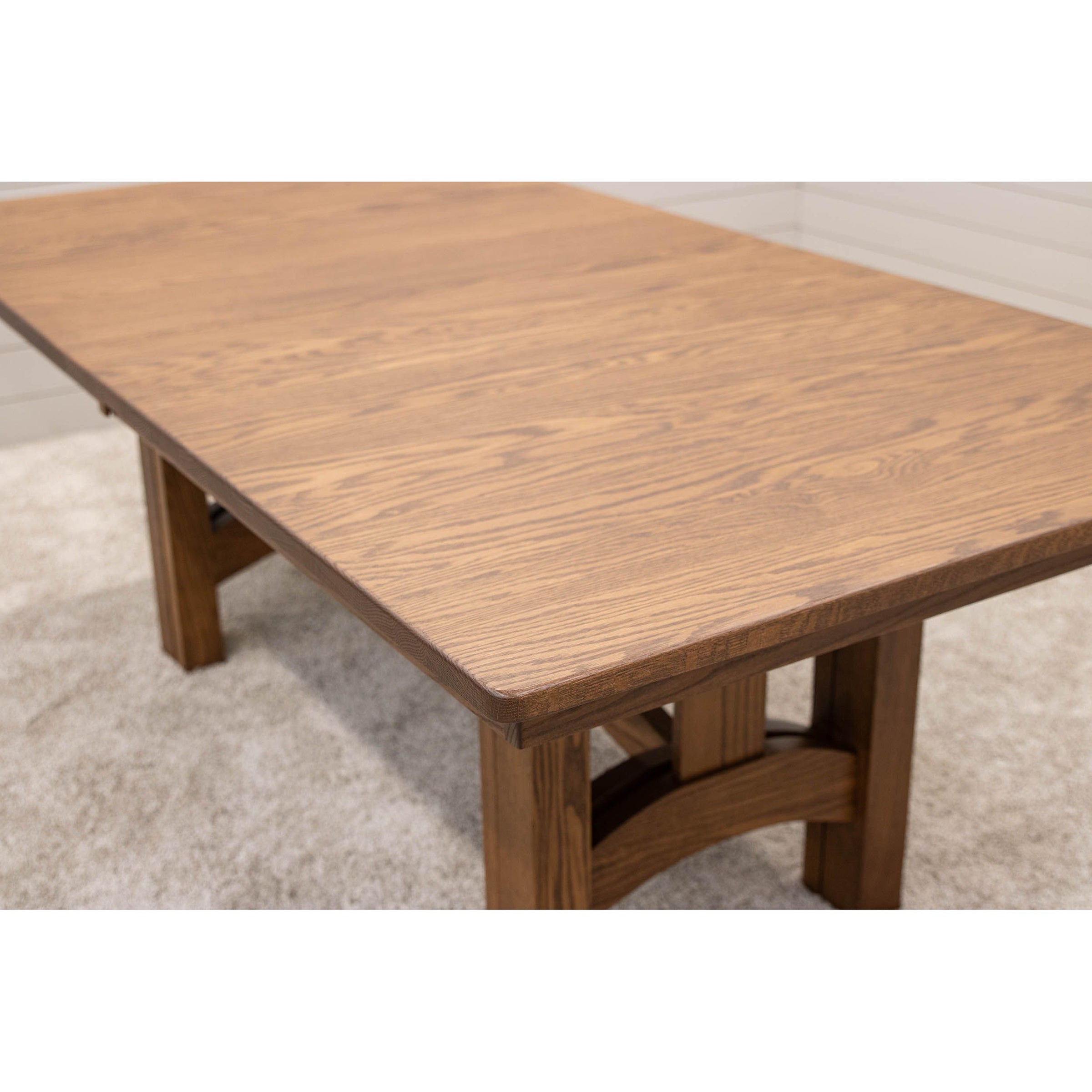 South Gate Extra Large Oak Wood Dining Table | HC