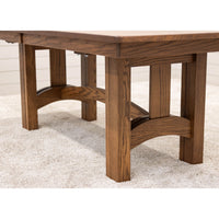 South Gate Extra Large Oak Wood Dining Table | HC