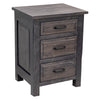 Sugar Creek Amish Rustic 3-Drawer Nightstand