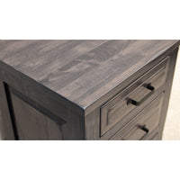 Sugar Creek Amish Rustic 3-Drawer Nightstand