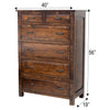 Sugar Creek Amish Rustic Chest of Drawers
