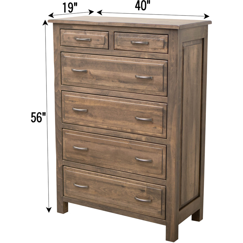 Sugar Creek Amish Rustic Chest of Drawers