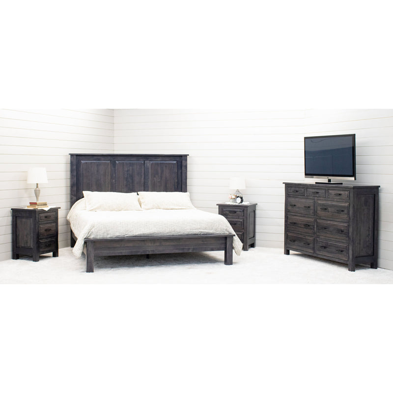 Sugar Creek Amish Rustic Storage Platform Bed
