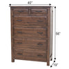 Sugar Creek Amish Rustic Chest of Drawers