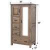 Sugar Creek Amish Rustic Chiffonier