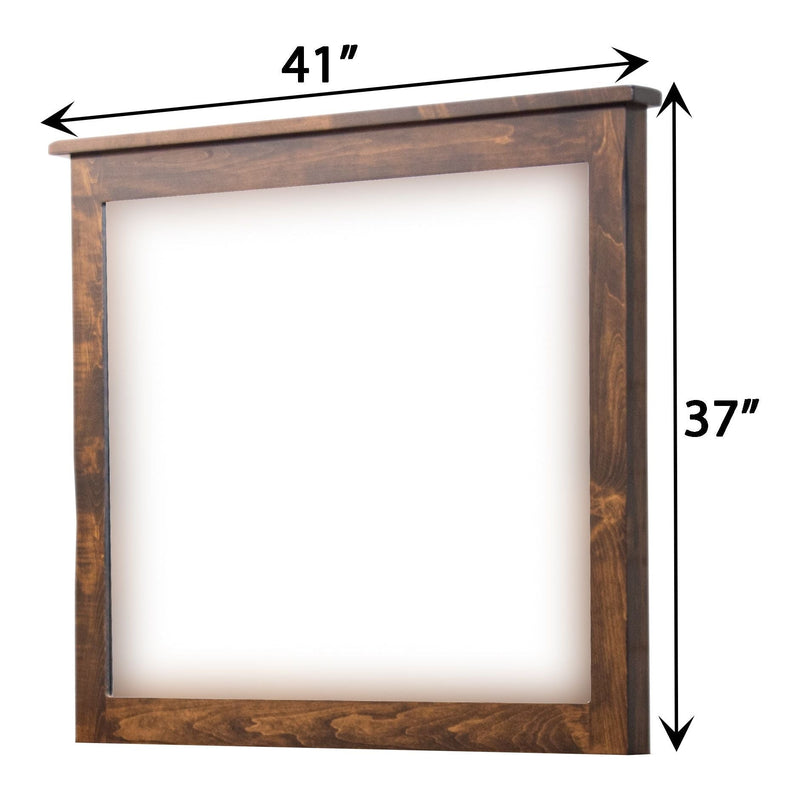 Sugar Creek Amish Rustic Dresser Mirror
