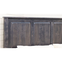 Sugar Creek Amish Rustic Storage Platform Bed