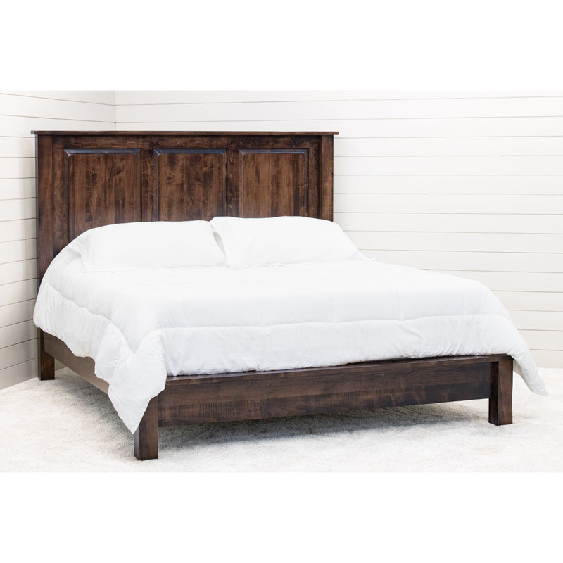 Sugar Creek Amish Rustic Storage Platform Bed