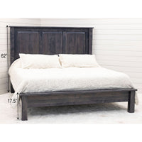 Sugar Creek Amish Rustic Storage Platform Bed