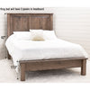 Sugar Creek Amish Rustic Storage Platform Bed