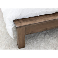 Sugar Creek Amish Rustic Storage Platform Bed