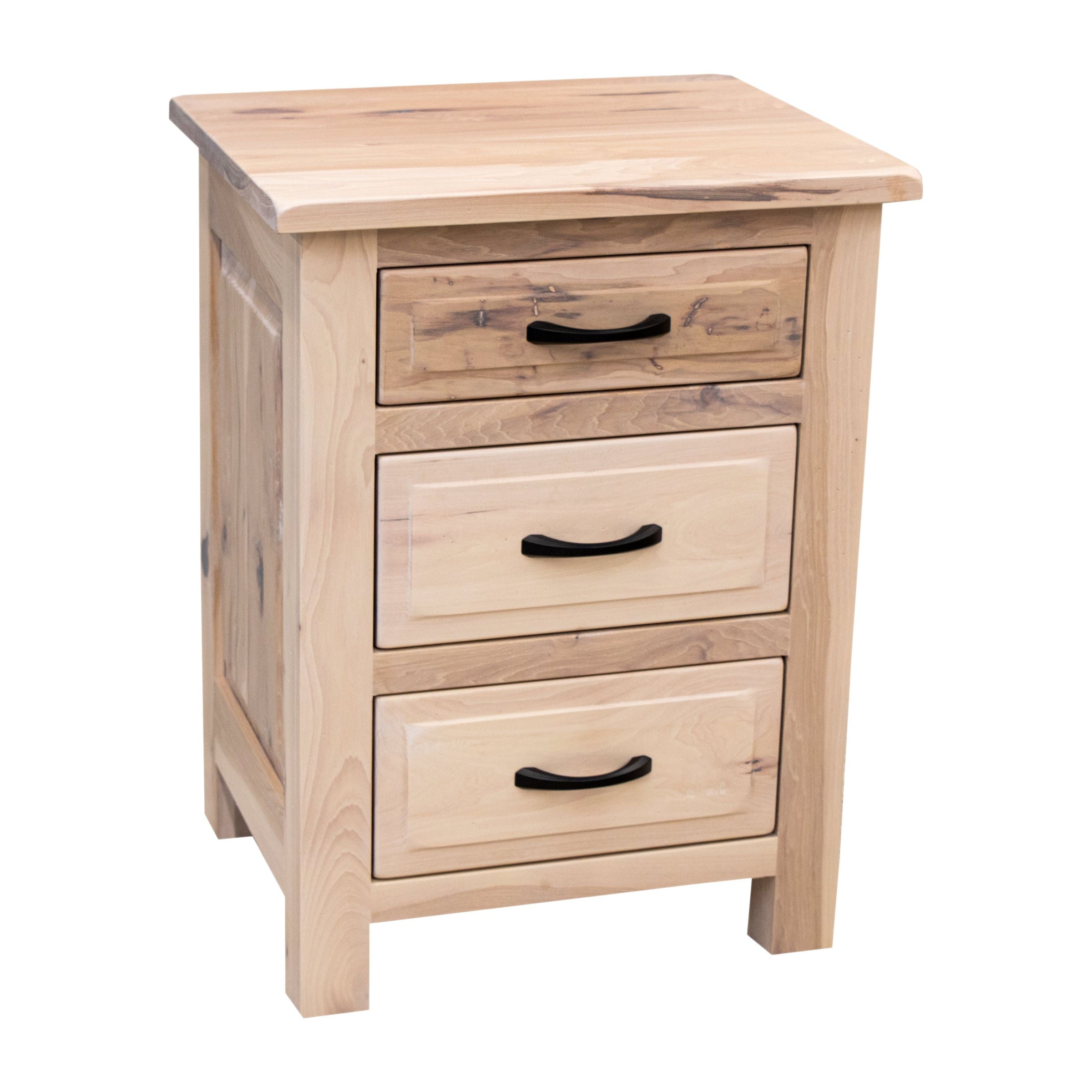 Sugar Creek Amish Rustic 3-Drawer Nightstand
